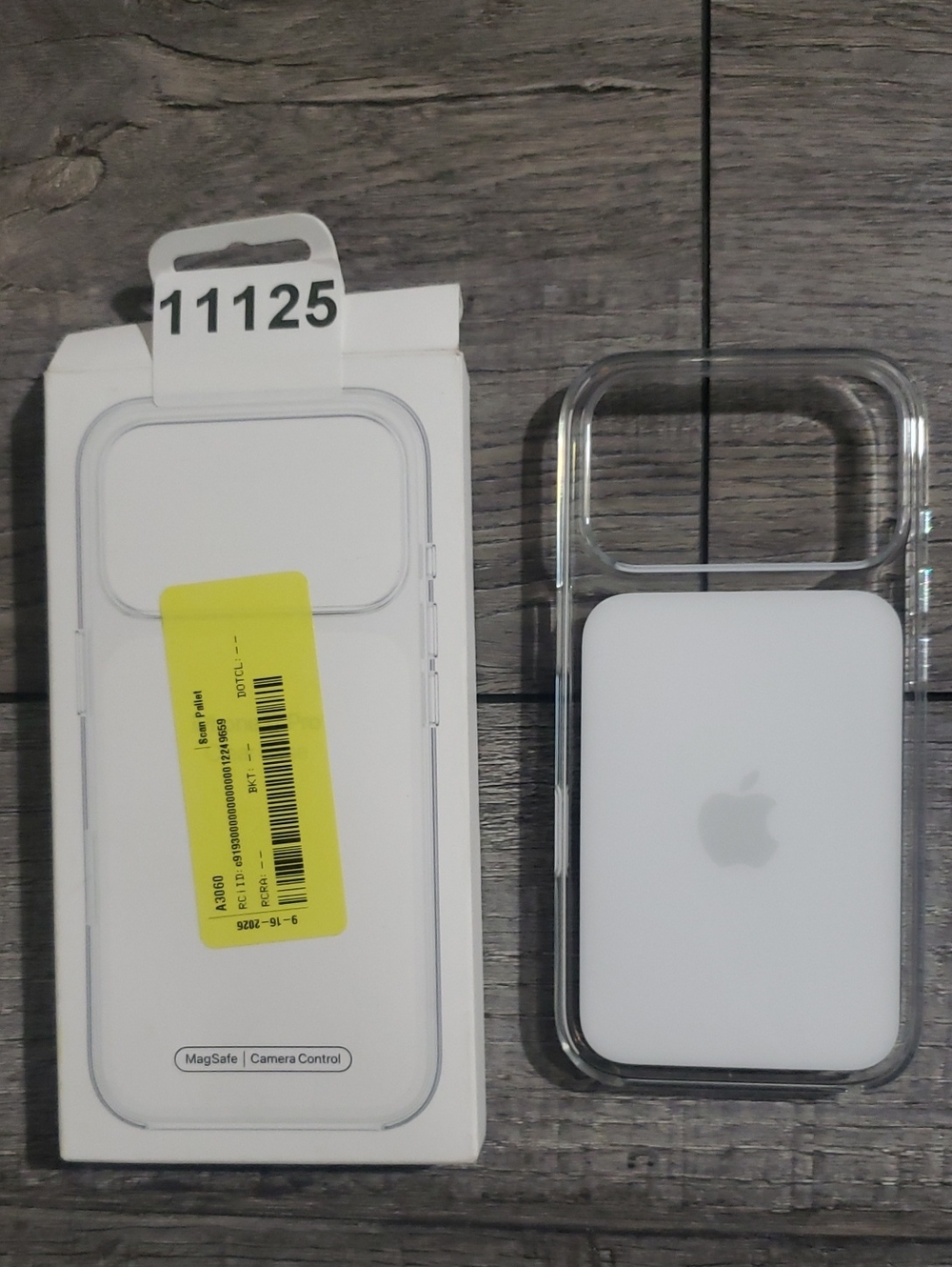 Apple iPhone 17 Pro Clear Case with MagSafe and Camera Control: Glossy Finish